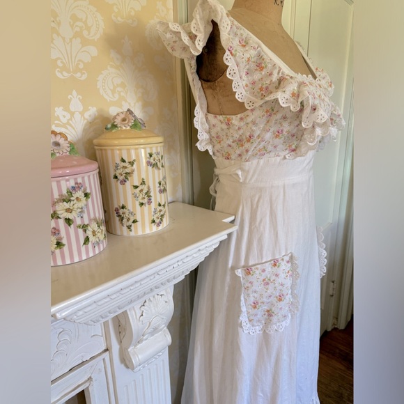 Vintage 80/90’s “ Contempo Casuals “ PRARIE style dress, Shabby- GunneSax-style - Picture 2 of 13